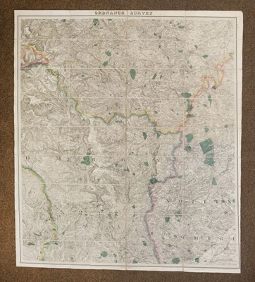 Lot 124 - London. Laurie (Richard Holmes), Laurie's New Plan of London, and its Environs 1846