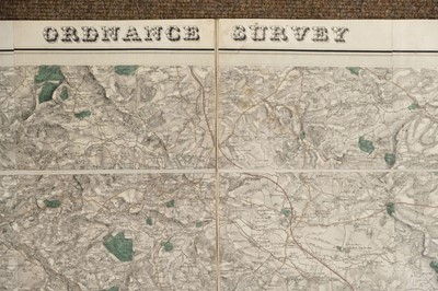 Lot 124 - London. Laurie (Richard Holmes), Laurie's New Plan of London, and its Environs 1846