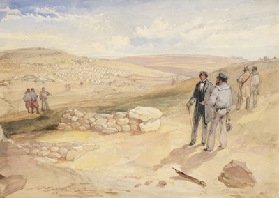 Lot 26 - Simpson (William, 1823-1899). An Encampment of the Naval Brigade, March 1855