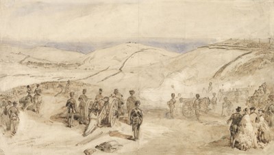Lot 27 - Simpson (William, 1823-1899). Brighton Volunteers Sham Fight, 1870