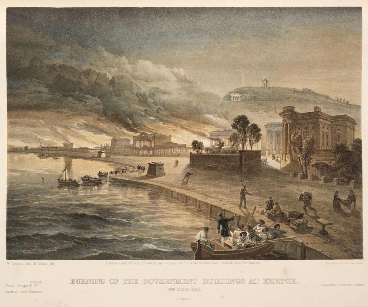 Lot 23 - Simpson (William). The Seat of War in the East, first & second series bound as one, 1st edition