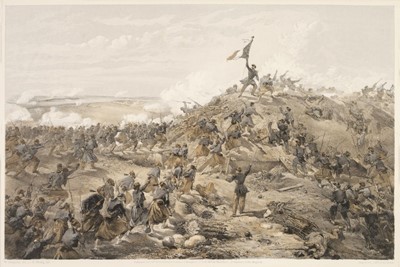 Lot 31 - Simpson (William). A group of 10 tinted lithographic plates of Crimean scenes