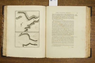 Lot 1 - Cook (James). A Voyage to the Pacific Ocean, 1st edition, 3 volumes, 1784