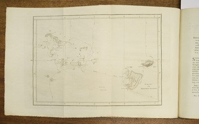 Lot 1 - Cook (James). A Voyage to the Pacific Ocean, 1st edition, 3 volumes, 1784