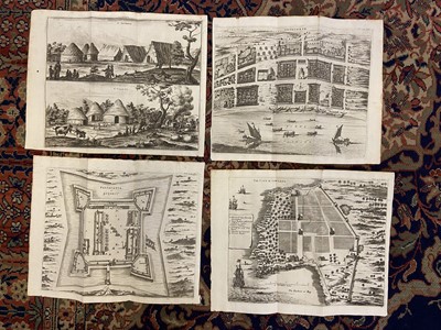 Lot 187 - Nieuhoff (John)..., Remarkable Voyages and Travells into ye Provinces of ye West & East Indies, 1703