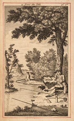 Lot 73 - Walton (Izaak). The compleat angler: or, contemplative man's recreation, 7th ed., 1759