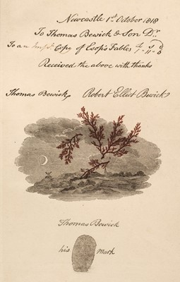 Lot 57 - Bewick (Thomas). The Fables of Aesop, 1818