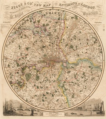 Lot 54 - Pigot (J.). Pigot & Co.s. British Atlas..., 1833