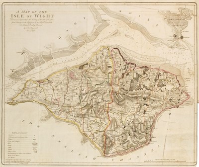Lot 60 - Worsley (Richard). The History of the Isle of Wight, 1781