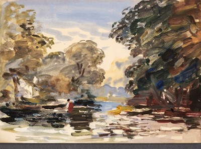 Lot 324 - Brabazon (Hercules Brabazon, 1821-1906). Album of sketches in watercolour and pencil