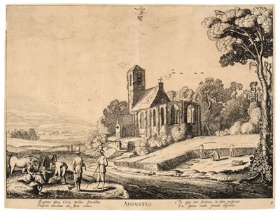 Lot 203 - Velde the Younger (Jan de, circa 1593-1641). The Twelve Months, 1618, etchings