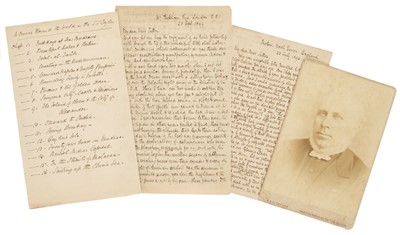 Lot 10 - Essery (Rev. William Alfred, c. 1831-1904). A yachting cruise around the world on the SS Ceylon