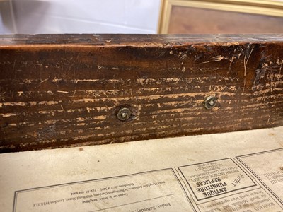 Lot 126 - Lowboy. A George II walnut lowboy