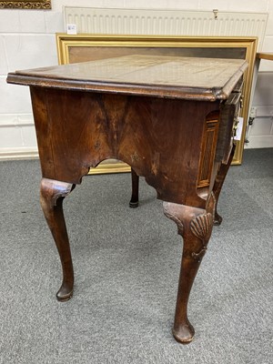 Lot 126 - Lowboy. A George II walnut lowboy