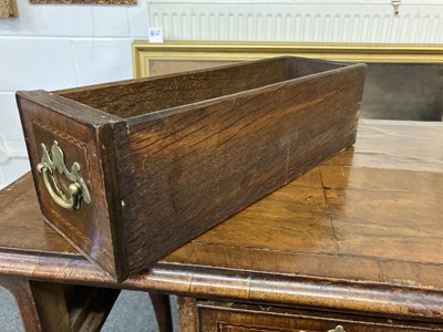Lot 126 - Lowboy. A George II walnut lowboy