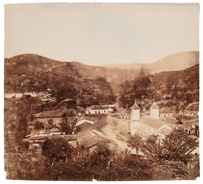 Lot 9 - Brazil. An album of 40 photographs of Morro Velho Gold Mine, Brazil, early 1880s
