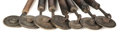 Lot 505 - Decorative rolls and fillets. A collection of five decorative rolls & two fillets