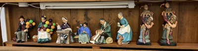 Lot 74 - Royal Doulton. A collection of Royal Doulton figures