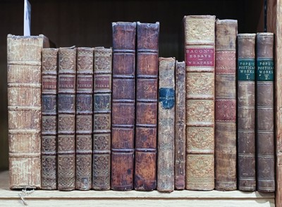 Lot 44 - Horace. The Odes, Epodes, and Carmen Seculare of Horace. Translated into English Prose, 1746