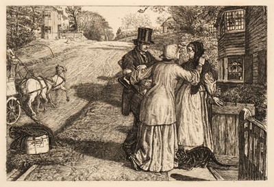 Lot 282 - Palmer (Samuel, 1805-1881, & Others). A Selection of Etchings by the Etching Club, 1865...