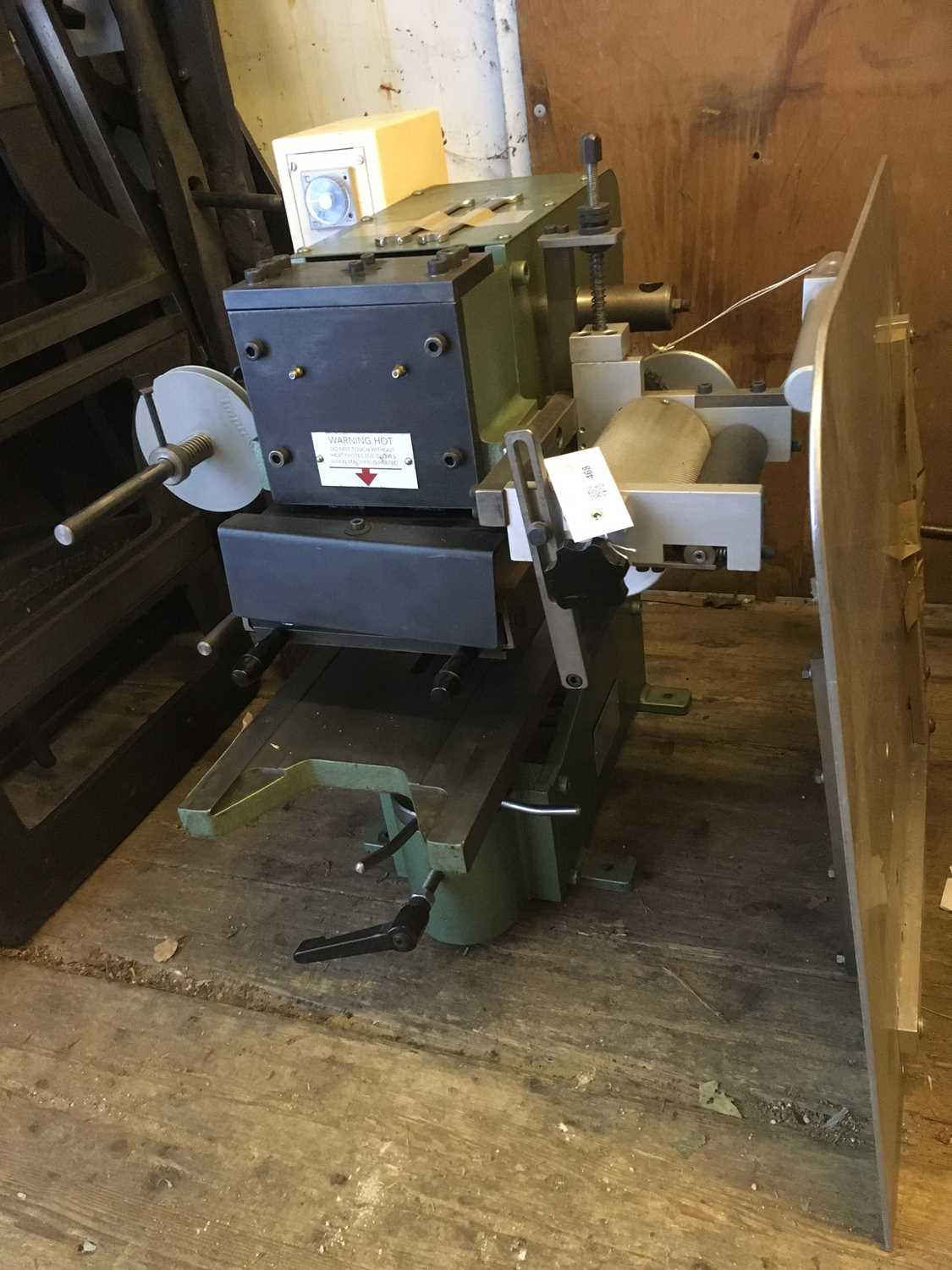 Lot 468 - Lettering machine. An Impress HM4 hot foil