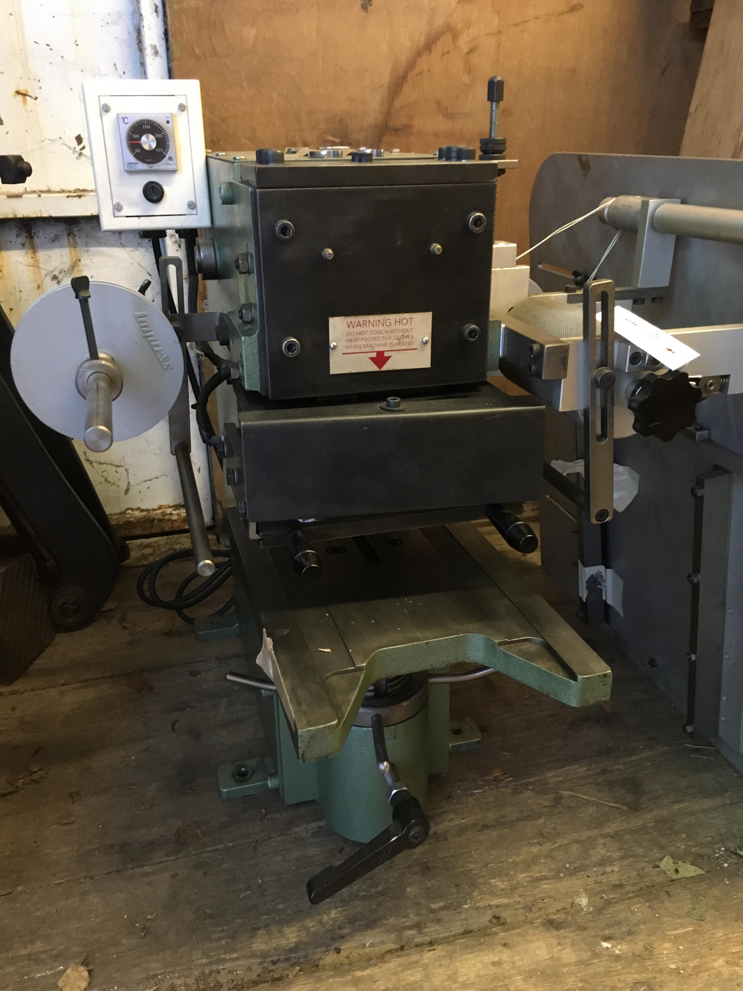 4b Lettering Machine Lot 468 - Lettering machine. An Impress HM4 hot foil