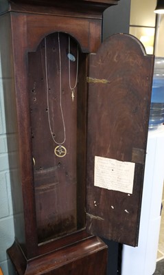 Lot 90 - Longcase Clock. A George III longcase clock by John Safley, Edinburgh