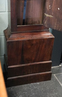 Lot 90 - Longcase Clock. A George III longcase clock by John Safley, Edinburgh