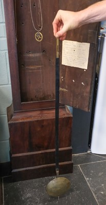 Lot 90 - Longcase Clock. A George III longcase clock by John Safley, Edinburgh