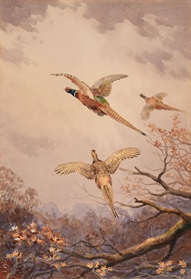 Lot 432 - Harrison (John Cyril, 1898-1985). High Pheasants Breaking Cover