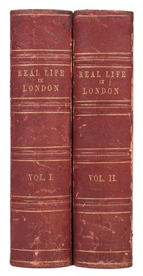 Lot 320 - Egan (Pierce, imitation of). Real Life in London, 2 volumes, circa 1823