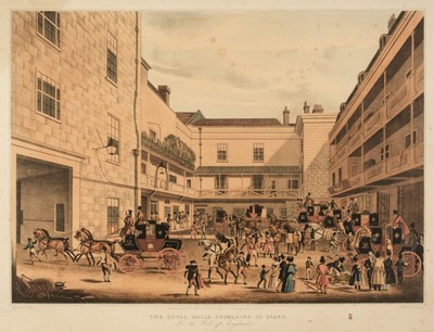 Lot 245 - Rosenberg (F.). The Royal Mails preparing to Start, J. Watson 1831 [but circa 1880]