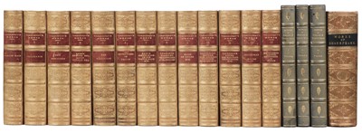 Lot 329 - Bindings. The Works of William Makepeace Thackeray, 13 vols., 1896