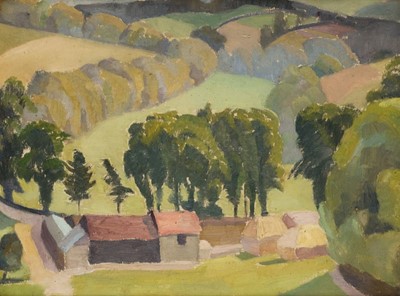 Lot 444 - Porter (Frederick, James 1883-1944). Cold Kitchen, Surrey, oil on board