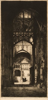 Lot 365 - Cameron (David Young, 1865-1945). Gloucester, 1931