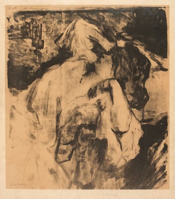 Lot 355 - Belleroche (Albert de, 1864-1944). Le Sommeil, lithograph and 3 others