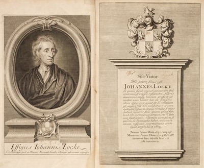 Lot 296 - Locke (John). The Works, 3rd edition, 3 volumes, London: Arthur Bettesworth, 1727