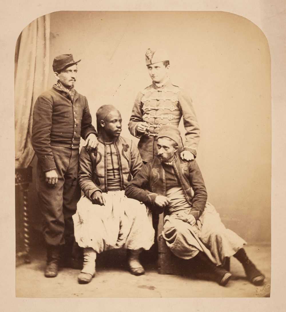 Lot 53 - Franco-Prussian War. An assorted group of photographs and maps, c. 1870s