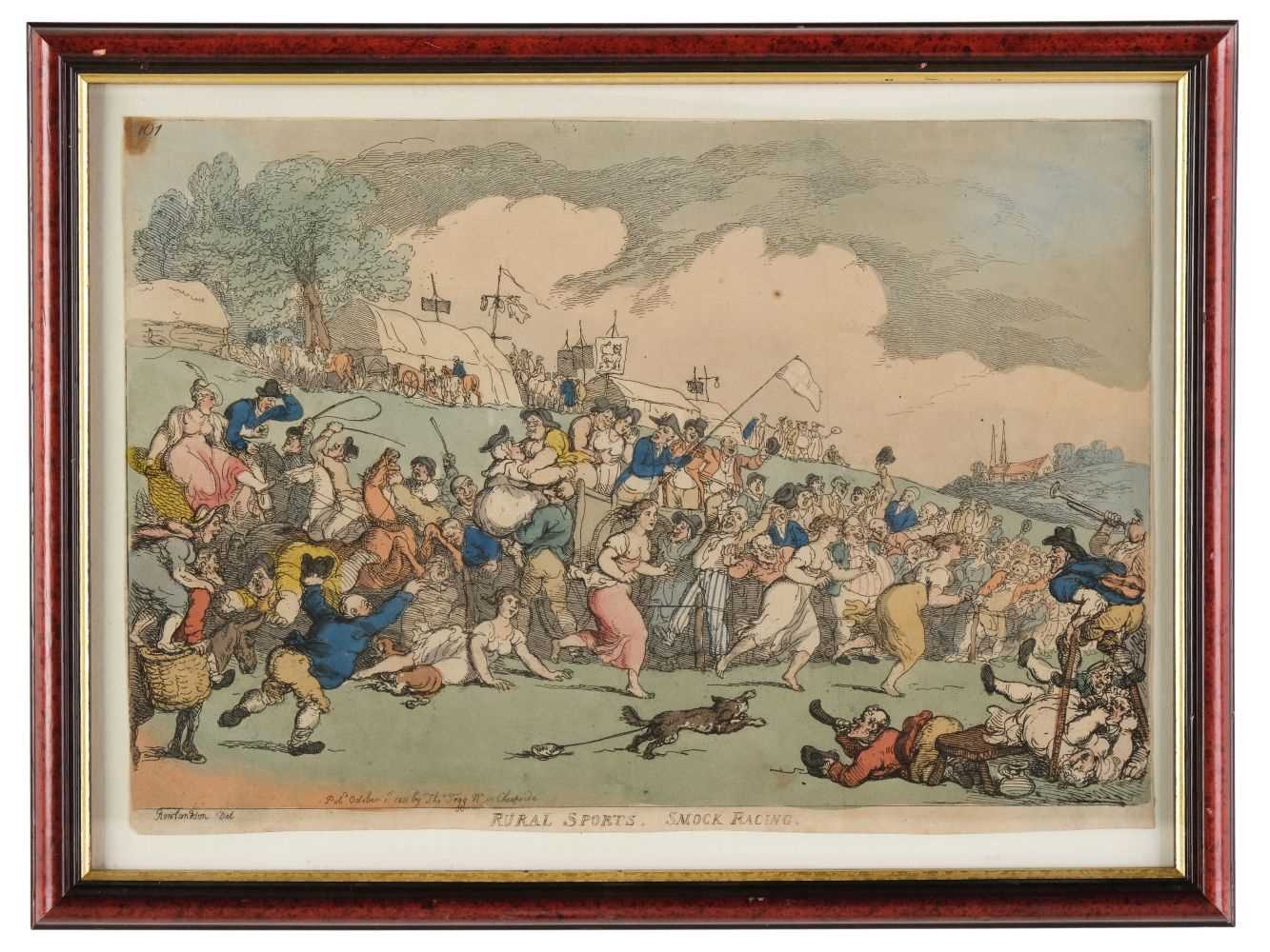Lot 343 - Rowlandson (Thomas). Rural Sports, Smock