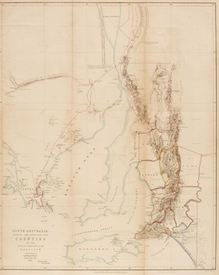 Lot 68 - Australia. Arrowsmith (John, publisher), South Australia shewing the Division into Counties, 1843