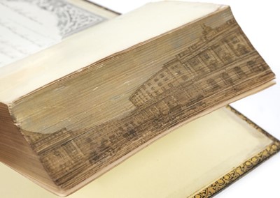Lot 15 - Fore-edge painting. The Poetical Works and Remains of Henry Kirke White, 5th ed., 1861