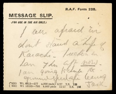 Lot 495 - Royal Air Force. Squadron Leader Arthur Gordon Jones-Williams