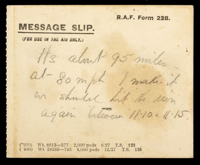 Lot 495 - Royal Air Force. Squadron Leader Arthur Gordon Jones-Williams