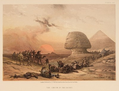 Lot 65 - Roberts (David). The Holy Land, 1st quarto edition, 6 volumes in 3, 1855-56