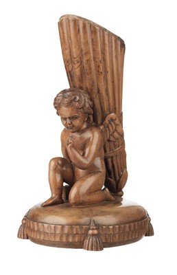 Lot 32 - Quill Holder. A George III pearwood quill holder