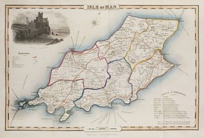 Lot 25 - Train (Joseph). An Historical and Statistical Account of the Isle of Man, 2 vols, 1845