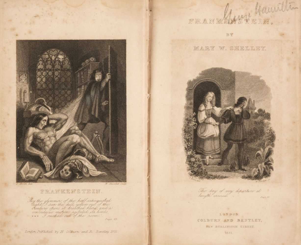 Lot 295 - Shelley (Mary Wollstonecraft). Frankenstein, 3rd edition, 1831