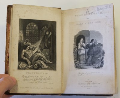 Lot 295 - Shelley (Mary Wollstonecraft). Frankenstein, 3rd edition, 1831