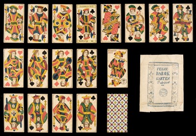 Lot 511 - Austrian Tyrol Hunting Tarot. South Tyrol Hunting or Animal Tarot, Bozen, Karl Albrecht, circa 1870