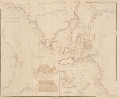 Lot 67 - Australia. Arrowsmith (John), The Maritime Portion of South Australia..., 1841